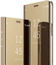 Чехол Mirror для Samsung Galaxy J7 Neo J701 книжка зеркальный Clear View Gold - изображение 2