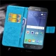 Чехол Clover для Samsung Galaxy J7 2015 / J700 книжка кожа PU с визитницей голубой - изображение 1