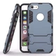 Чехол Iron для Iphone 5 / 5s / SE бронированный Бампер с подставкой Dark Blue - изображение 1
