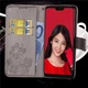 Чохол Clover для Xiaomi Mi A2 Lite / Redmi 6 Pro книжка шкіра PU сірий Без бренду - зображення 1