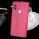 Чехол Clover для Xiaomi Mi A2 Lite / Redmi 6 Pro книжка кожа PU малиновый - изображение 3