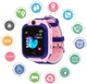 Детские умные часы KID Watch S12 с камерой, SIM картой и картой памяти, влагозащитой IP67 Розовые+Карта памяти 32Гб - изображение 3
