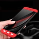 Чехол GKK 360 для Xiaomi Redmi Note 4X / Note 4 Global Version бампер оригинальный Red+Black - изображение 2