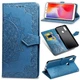 Чехол Vintage для Xiaomi Redmi Note 5 / Note 5 Pro Global книжка кожа PU голубой - изображение 1
