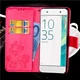 Чехол Clover для Sony Xperia XA / F3112 / F3111 / F3115 / F3116 / F3113 книжка кожа PU Pink - изображение 1
