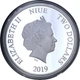 Серебряная монета 1oz Миньон Поздравляет с Рождеством и Новым Годом 2 доллара 2019 Ниуэ (цветная) - изображение 4