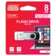 USB флеш накопичувач Goodram 8GB UTS3 (Twister) Black USB 3.0 (UTS3-0080K0R11) - изображение 2