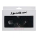 Наручники з плюшевим оздобленням Love To Love ATTACH ME Black Чорний (SO1402) - зображення 4