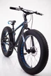 Фэтбайк-Горный велосипед "S800 HAMMER EXTRIME" Колёса 26’’х4,0. Алюминиевая рама 17’’ Черно-Синий. - изображение 7
