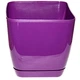 Горшок для цветов Form-Plastic Тоскана Квадро-15 2,5 л фиолетовый (0732-005) - изображение 1
