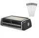 Шашлычница электрическая Vilgrand V-1507-GB 3в1 1500 Вт Black (V-1507-GB-SH-LIN-YAV) - изображение 3