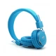 Беспроводные Bluetooth стерео наушники NIA Q8-851S с МР3 Синие (Q8-851 Blue) - изображение 2
