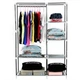 Складной тканевый шкаф Storage Wardrobe 68110 (серый) - изображение 2