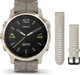 Garmin Fenix 6S Pro Sapphire Light Gold with Shale Grey Leather Band (010-02159-40) - изображение 10