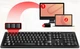 Комплект беспроводный Genius SlimStar 8200 WL Black Ukr - изображение 5