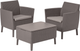 Набір меблів Allibert Salemo balcony set Бежевий (8711245155319_8711245145457) - зображення 1