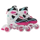 Роликовые коньки детские SportVida 4 в 1 SV-LG0031 Size 31-34 Pink/Blue - изображение 3