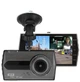 Автомобильный видеорегистратор UKC CSZ-Z27 WDR Full HD 1080P 2 камеры Black - изображение 1