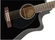 Гітара електроакустична Fender CD-60SCE WN Black (228011) - зображення 3