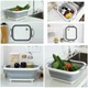 Многофункциональная складная разделочная доска-корзинка Kitchen 2 в 1 - изображение 6