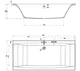 Ванна акрилова CERSANIT Virgo S301-221 190x90 + ніжки PW04/PW01/S906-001/S906-006/PPW011/PW1000006 - зображення 5