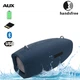 Портативная беспроводная стерео колонка Hopestar X/H1 c микрофоном, Bluetooth USB и MicroSD влагостойкая 46W Синий - изображение 1