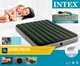 Надувной матрас Intex Downy Airbed 137 х 191 х 25 см Зеленый (64778) - изображение 4