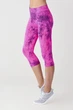 Капри 3/4 женские SPAIO Fitness W01 S/M розовый флуо - изображение 1