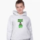 Детский худи Билли Айлиш (Billie Eilish) Светло-серый меланж (9298-1207) 128 см - изображение 2