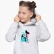 Детский худи ТикТок (TikTok Dog) Светло-серый меланж (9298-1645) 164 см - изображение 1