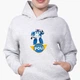 Детский худи Робокар Поли (Robocar Poli) Светло-серый меланж (9298-1620) 128 см - изображение 3
