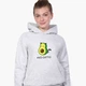 Детский худи Аво-Катто (Avo-Catto) Светло-серый меланж (9298-1372) 140 см - изображение 2