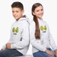 Детский худи Лайк Авокадо (Likee Avocado) Светло-серый меланж (9298-1031) 164 см - изображение 5