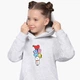 Детский худи БТС (BTS) Светло-серый меланж (9298-1064) 152 см - изображение 1