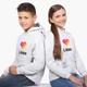 Детский худи Лайк (Likee) Светло-серый меланж (9298-1041) 152 см - изображение 5