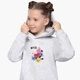 Детский худи БТС (BTS) Светло-серый меланж (9298-1166) 116 см - изображение 1