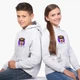 Детский худи Роблокс (Roblox) Светло-серый меланж (9298-1218) 140 см - изображение 5