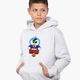 Детский худи Бравл Старс Агент П. (Brawl Stars Agent P.) Светло-серый меланж (9298-1022) 152 см - изображение 2
