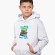 Детский худи Фортнайт (Fortnite) Светло-серый меланж (9298-1196) 140 см - изображение 2