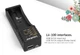 Зарядний пристрій Liitokala Lii-100, 1 канал Ni-Mh/Li-ion/Li-Ion(4.35)/LiFePo4, USB, Powerbank, LED - зображення 3