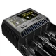 Універсальний зарядний пристрій Nitecore SC4 для Ni-Cd Ni-MH Li-Ion IMR LiFePO4 3A 220V 12V LCD дисплей (6952506491513) - зображення 5
