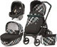 Універсальна коляска 3 в 1 Peg-Perego Book 51 SL Tartan Темно-синій з білим (PACK000700TT64RO01) - зображення 1