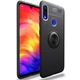 Чохол TPU Ring для Xiaomi Redmi Note 7 / Note 7 Pro бампер оригінальний Black з кільцем Без бренду - зображення 1