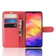 Чохол IETP для Xiaomi Redmi Note 7 / Redmi Note 7 Pro книжка шкіра PU червоний Без бренду - зображення 2
