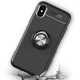 Чехол TPU Ring для Iphone X бампер оригинальный black с кольцом - изображение 3