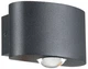 Вулична підсвітка фасадів Brille AL-264/2x1W 7COL LED IP54 DGY (34-253) - зображення 4