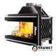 Камінна топка KAWMET W16 з лівим боковим склом без рами (14.7 kW) - изображение 1