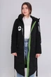 Эксклюзивный пуховик из горнолыжной ткани Yimosis 1005 S черный 10482 - изображение 2