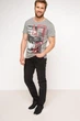 Футболка DeFacto S Серая (DeFT-shirt -212) - изображение 2