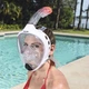 Полнолицевая маска с трубкой для плавания Bestway 24034 SeaClear Vista Snorkeling Mask (Белый) - изображение 5